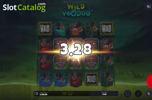 Win screen. Wild Voodoo slot