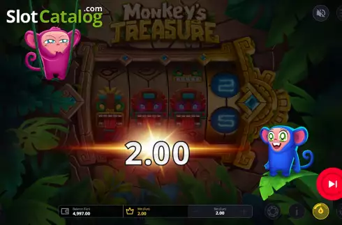 Скрин4. Monkey's Treasure слот