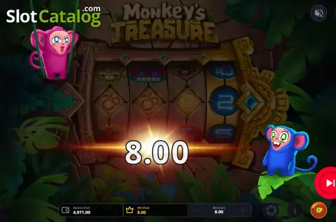 Скрин5. Monkey's Treasure слот