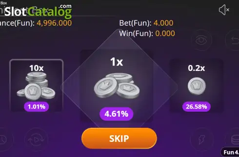 画面3. Mini Lootbox カジノスロット