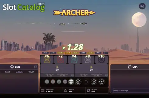 Schermo3. Archer (OneTouch) slot