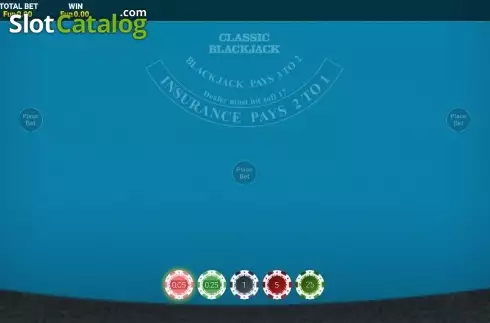 Reel screen. Satoshi Classic Blackjack slot