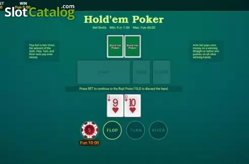 Reel screen. High Roller Hold'em Poker (OneTouch) slot