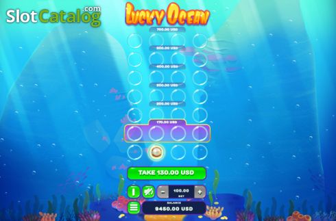 Win screen 2. Lucky Ocean slot