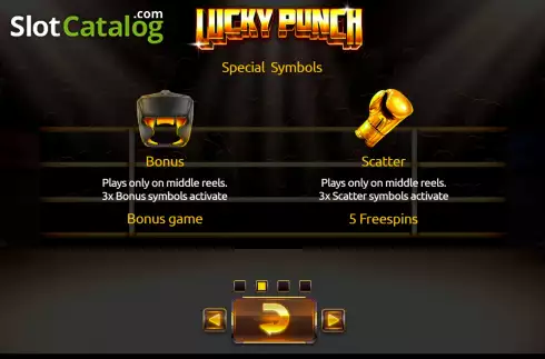 Features 2. Lucky Punch slot