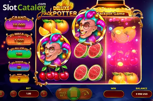 Free Spins Trigger Screen. Jack Potter Deluxe slot