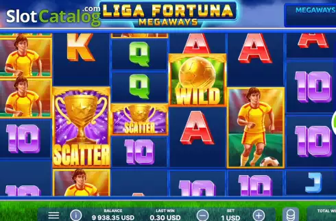 Free Spins 3. Liga Fortuna Megaways slot