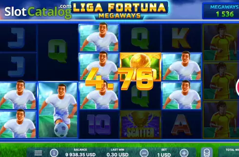 Captura de tela8. Liga Fortuna Megaways slot