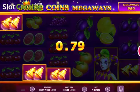 Win Screen 1. Joker Coins Megaways slot