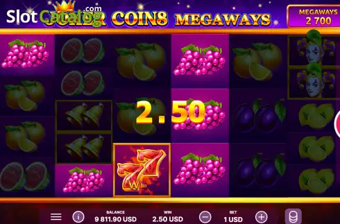Bildschirm6. Joker Coins Megaways slot