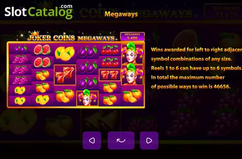Captura de tela9. Joker Coins Megaways slot