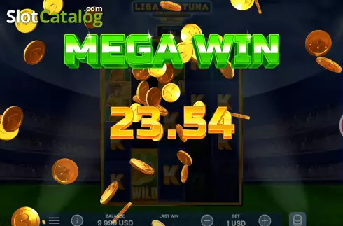 Mega Win. Liga Fortuna Megaways PRO slot