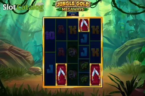 Ecran5. Jungle Gold Megaways slot