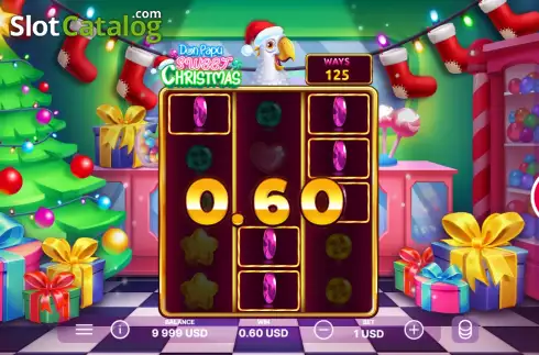 Win screen. Don Papu Sweet Christmas slot