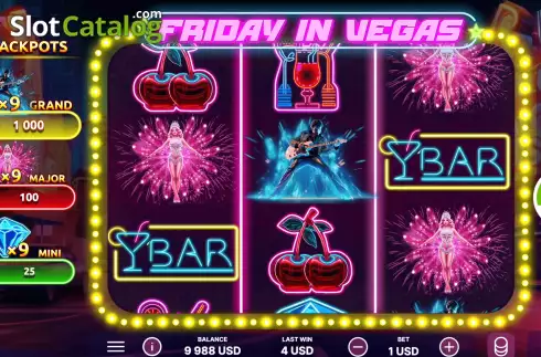 Free Spins 2. Friday in Vegas slot