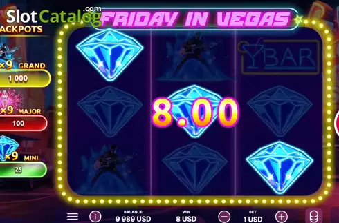 Free Spins 3. Friday in Vegas slot