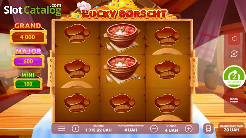 Video Lucky Borscht Slot