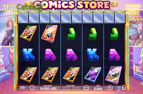 Скрін2. Comic Store слот