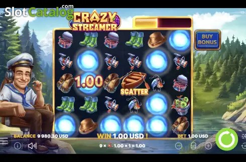 Οθόνη5. Crazy Streamer Κουλοχέρης 