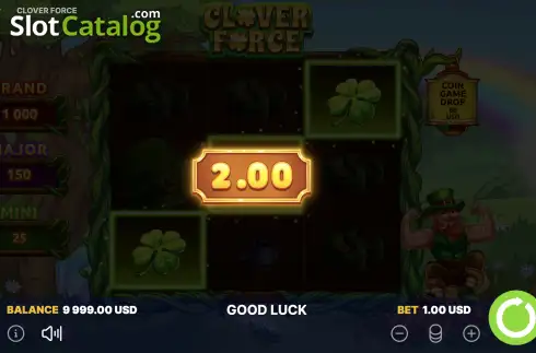 Schermo3. Clover Force slot