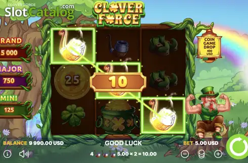 Schermo5. Clover Force slot