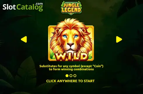Ekran2. Jungle Legend yuvası