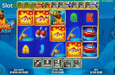 Skärmdump3. Fishing Splash slot