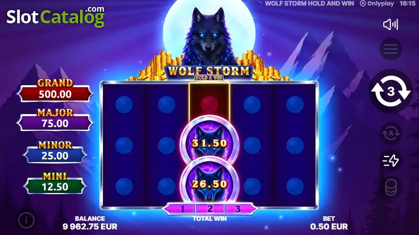 Wolf Storm: Hold & Win Slot Wolf Storm: Hold & Win Slot
