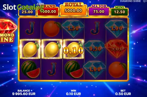 Ekran3. Diamond Shine yuvası