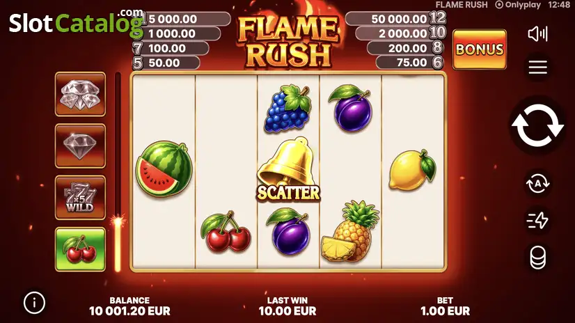 Flame Rush by Onlyplay Base Game flame-rush