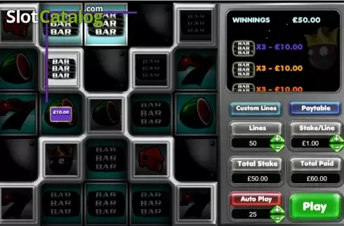 Win screen. Supercubes slot