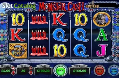 Bildschirm6. Monster Cash slot