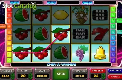 Bildschirm7. Astro Fruits slot