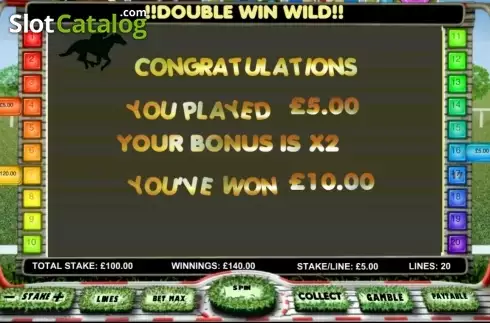 Ecran6. Day at the Races slot