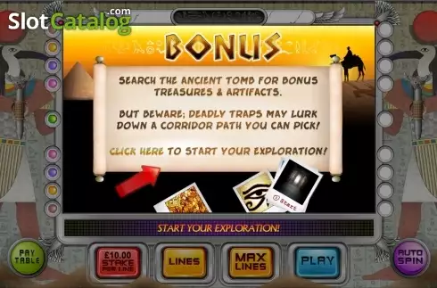 Bildschirm6. Sands of Fortune slot