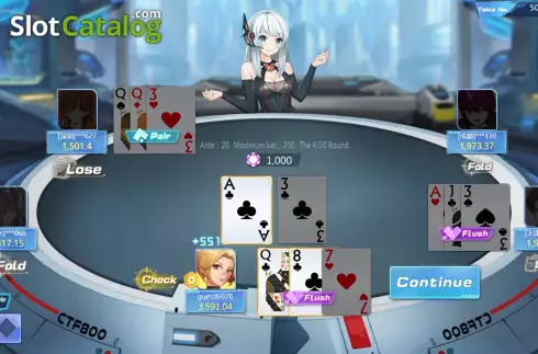 Captura de tela8. 3+2 Three Cards slot