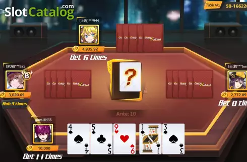 Bildschirm6. Crazy Six Cards Bull slot