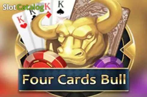 Four Cards Bull V8 Logo