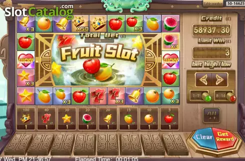 Win screen. Fruit Slot (Openbox Gaming) slot