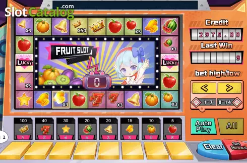 Win screen. Fruit Slot V8 slot