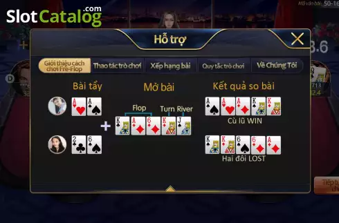 Bildschirm5. Texas Hold’em KX slot