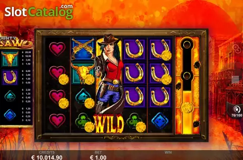 Gameplay Screen 4. Iron County Outlaw slot