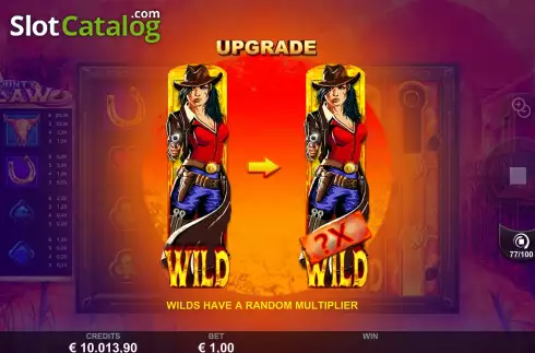 Gameplay Screen 5. Iron County Outlaw slot