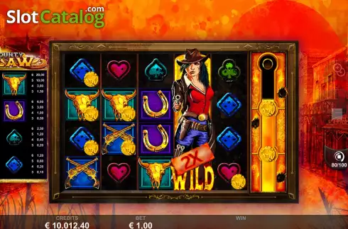 Gameplay Screen 6. Iron County Outlaw slot