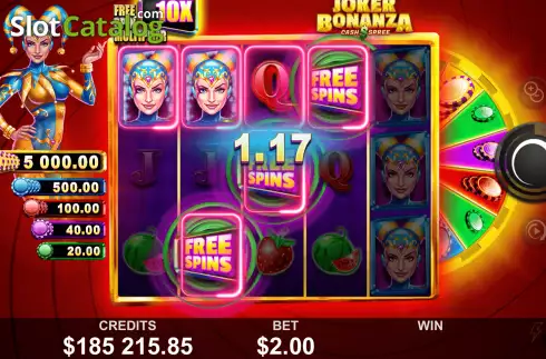 Win Screen 2. Joker Bonanza Cash Spree slot