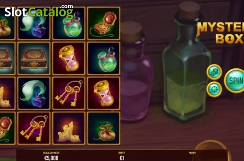 Skärmdump2. Mystery Box (Golden Hero) slot
