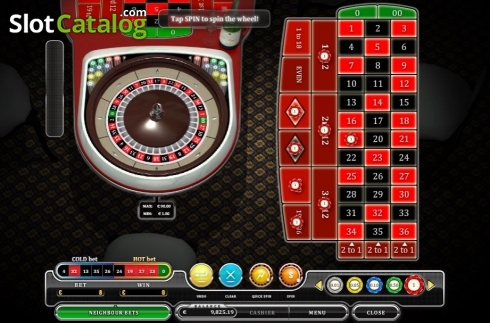 Game Screen. American Roulette (Oryx) slot