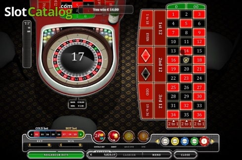 Game Screen. American Roulette (Oryx) slot
