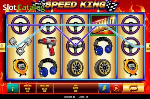 Skärmdump3. Speed King (Givme Games) slot