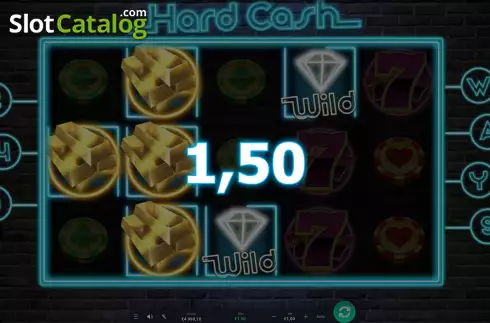 Skärmdump3. Hard Cash slot